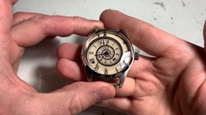 Дмитрий Бродниковский-часы Ракета-спираль времени (улитка) сапфир+сталь