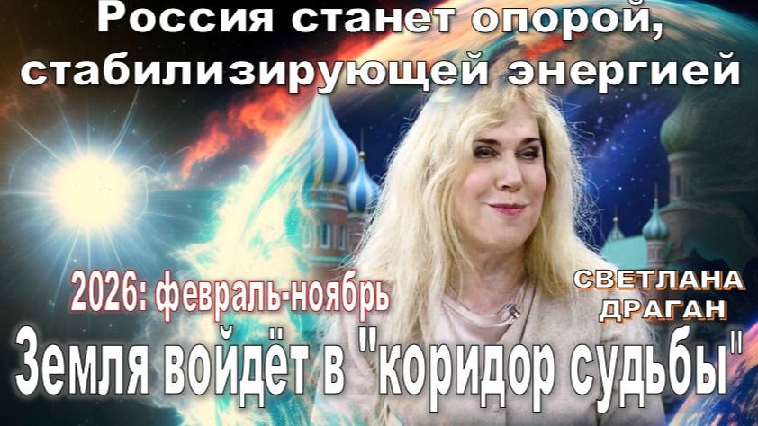 В 2026 г. Земля войдет в "коридор судьбы" и совершит переход, который радикально изменит цивилизацию