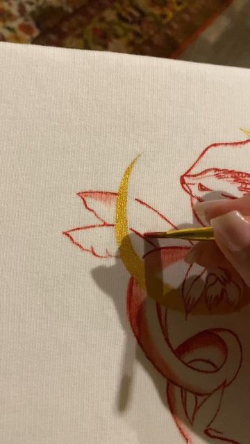 Роспись худи