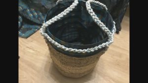 Бутыль и косички - а получилась корзинка!