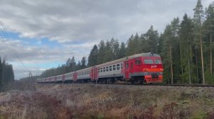 Предпоследний рейс электропоезда ЭТ2-023