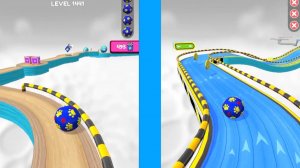 Going Balls  Super Speed run Gameplay New Update Level 1441 to 1444 Banana frenzy