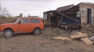 Мой фильм Сносим старый вагончик