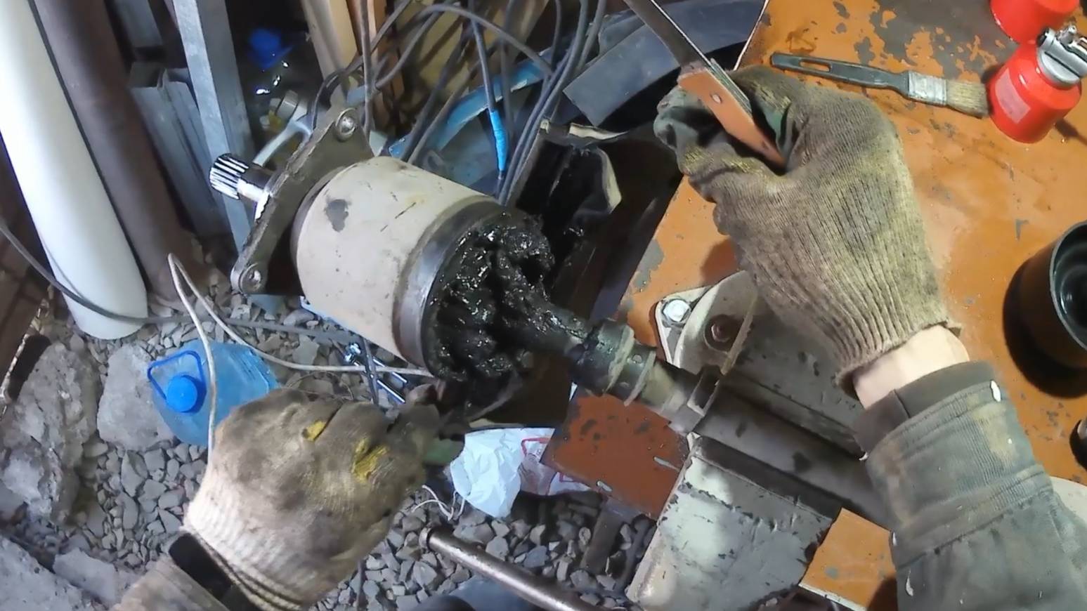 Замена пыльника ШРУС. Нива 21213.