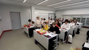 Гимназия № 1 Железногорска получила в подарок от «Металлоинвеста» математический класс