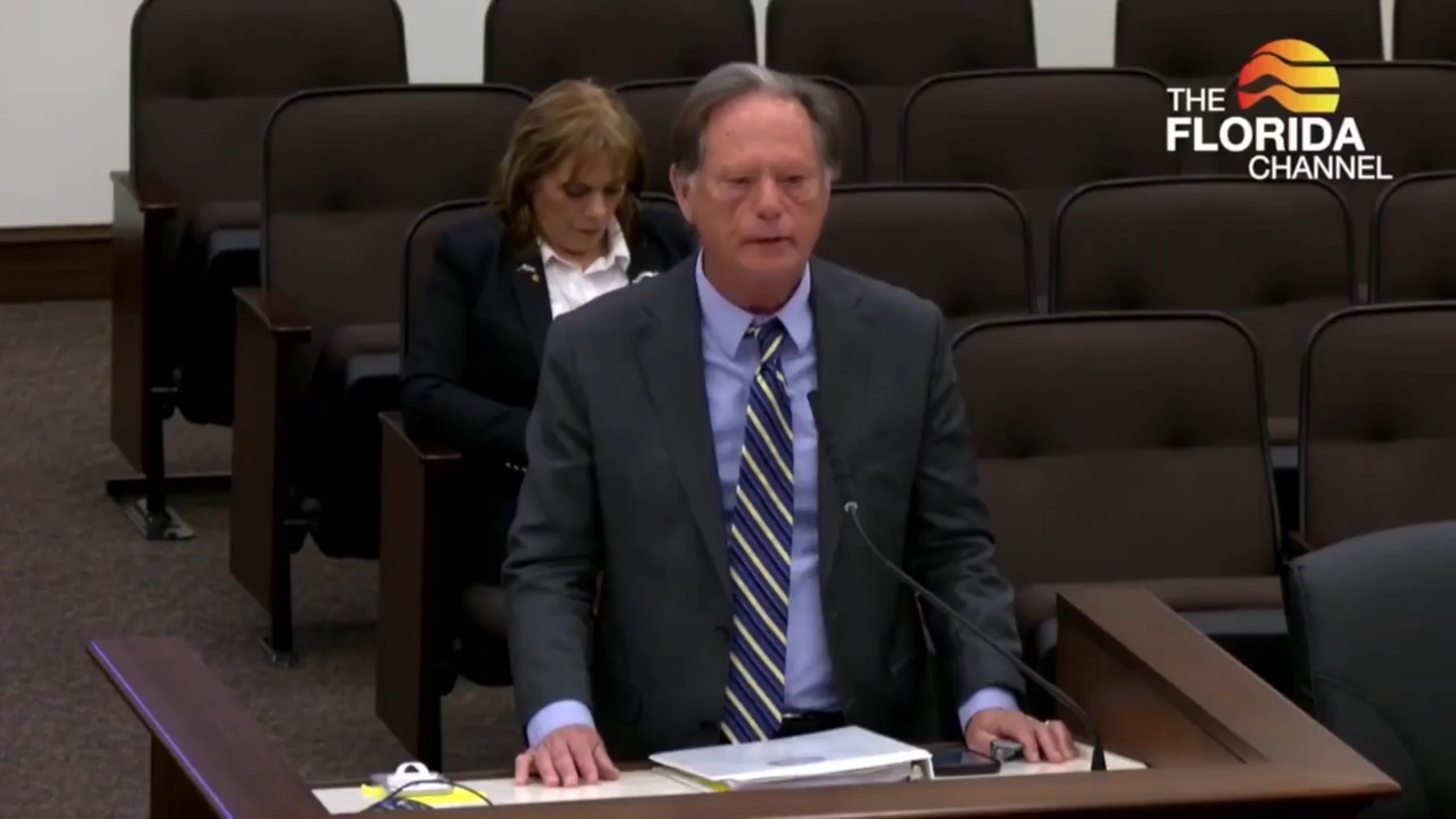 Судья Брэдфорд Л. Томас о химтрейлах (выступление в Комитете Сената Флориды по окружающей среде)