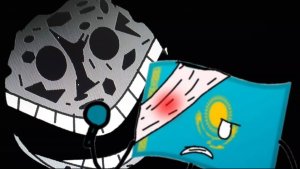 Мини ФНФ коллаб с Казахстаном. Rush vs Kazakhstan.