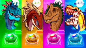 Coffin Dance Динозавры 192 уровень - Мультики про Динозавров | МУЛЬТФИЛЬМЫ ДИНОЗАВРЫ в Tiles Hop