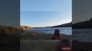крайний выезд , Широковское водохранилище залив Рассольный.