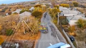 Погоня за пикапом ВСУ