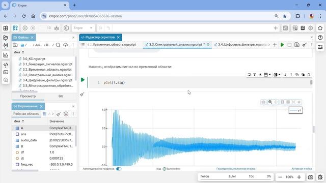 4.3. Спектральный анализ. Школа Julia