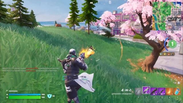 ФОРТНАЙТ ПОБЕДА В КАТКЕ BLITZ ROYALE # 23