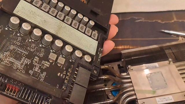 Asus GeForce GTX 1080Ti 11Gb ошибка при установке драйверов! Устраним прогревом #послемайнинга смотреть онлайн