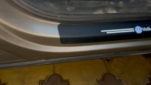 Резиновые наклейки на пороги VW Tiguan 2