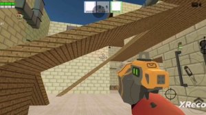 используем телепорт с дуелью [chicken gun]