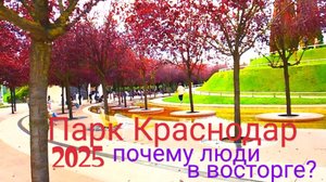 Парк Краснодар//Галицкого//Почему люди в восторге//Кроличья нора и другие локации