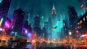ELECTRIC TOKYO 1993 | Futuristic Cyberpunk Synthwave Ambient for Neon City Nights