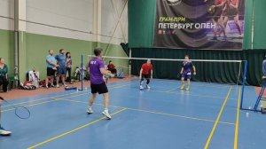 Бадминтон. СПб Опен 19.10.25 MDB Куликов/Мануйлов-Варфоломеев/Соколов