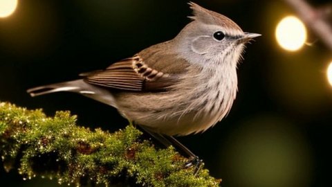 Звук природы. Птицы. Пение птицы Соловей ночью в лесу