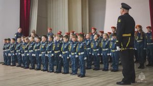 Самые юные спасатели: в Севастополе более 60-ти ребят принесли клятву кадет МЧС России