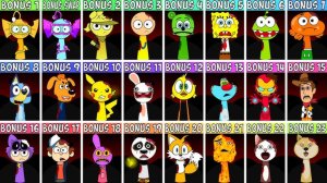 🌟 EVERY OC BONUS Characters From Sprunki SWAPPED — Все персонажи! | Incredibox Sprunki