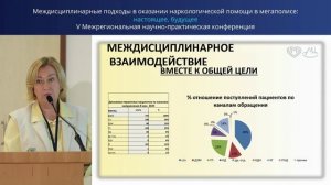 Балдина Э.П. на V конференции МНПЦ наркологии