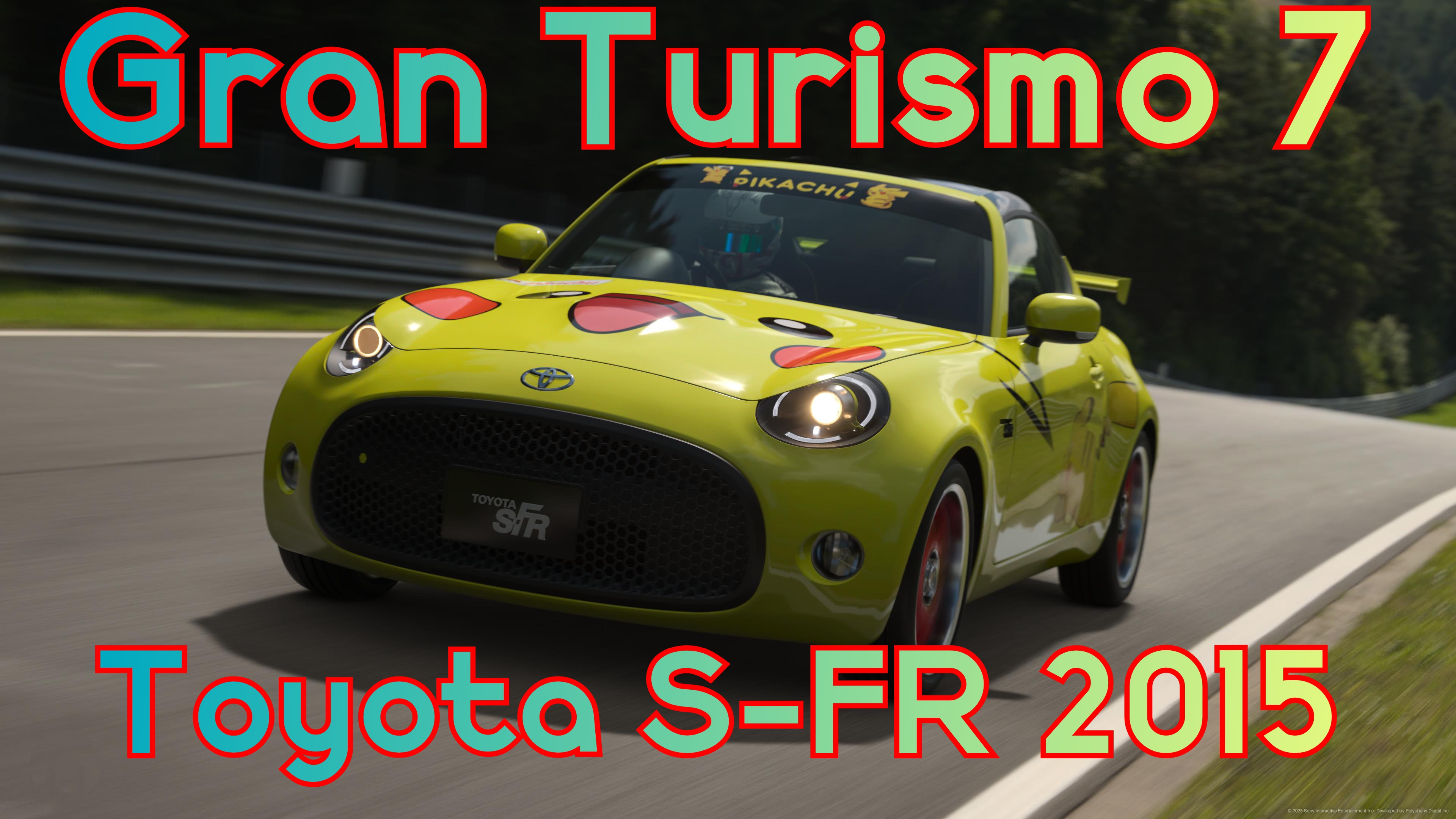 Toyota S-FR 2015: Легкий Спорткар, Взбудораживший Японские Трассы в Gran Turismo 7.