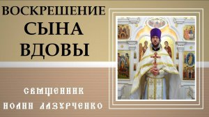 Неделя 20-я по 50-це. Воскрешение сына вдовы из града Наин, что значит "ПРИЯТНЫЙ".