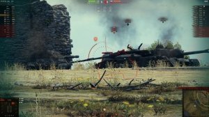 T110E3 - первый бой