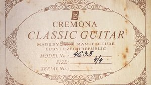 Гитара Cremona 4635 - Менуэт a-moll ( И. С. Бах )