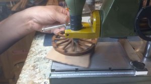 Колесо Француз. Сверление отв. Стяжек.