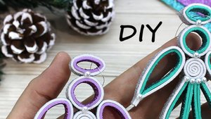 Ангел из фоамирана на Новый год своимир уками. Новогодняя поделка