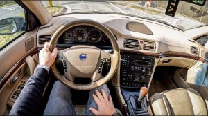 2005 Volvo S80 [2.4 TDi 130 hp] | POV Test Drive #951 Joe Black
