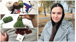 МК куколка из ниток🤗 | Подарочные брелочки❤ | Теплые воспоминания🥰