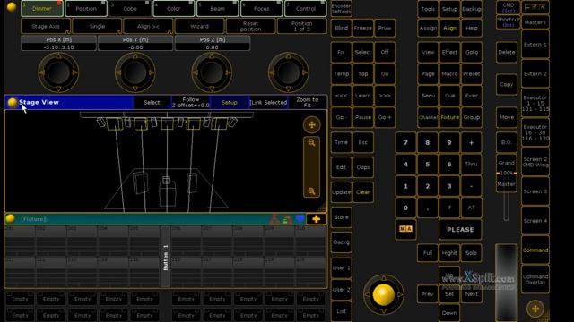Урок 7. MA2 on PC Расположение приборов в Stage View [get-save.com] смотреть онлайн