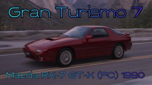 Mazda RX-7 GT-X (FC) 1990: Роторный Воин с Японским Акцентом в Gran Turismo 7.