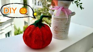 Тыква 🎃 из папье-маше 🎃