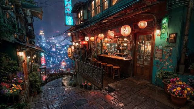 Тихая ночь в  Токио Lo fi City🌃 Lofi Beats для сна, расслабления Lofi music Lofi Live Лофи Хип Хоп