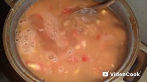 Осенний лёгкий супчик 🥘🍅🥓🥚🍜