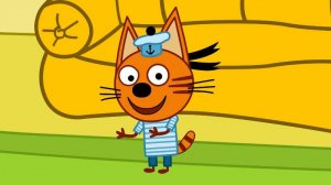 Поздравление с днём рождения мальчику 5 лет от героев мультфильма Три кота