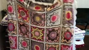 Вязаные пледы