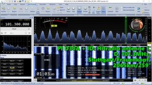 03.06.2025 22:02UTC, [Es], Hitradio antenne 1, Германия, 101.3МГц, 2065км