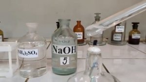 Взаимодействие сульфата аммония с гидроксидом натрия