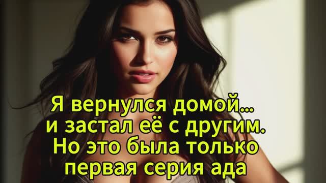 Я вернулся домой… и застал её с другим. Но это была только первая серия ада смотреть онлайн