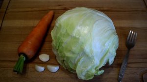 Новый салат из капусты! Это просто "бомба"! Очень вкусно!