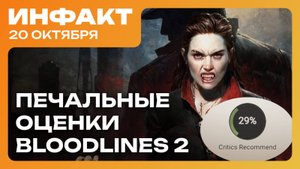 Bloodlines 2 разочаровала прессу, в Battlefield 6 исправили прокачку, Глен Скофилд про геймдев...
