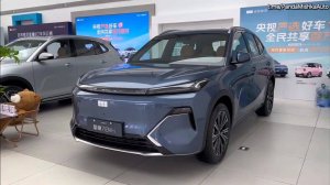 Geely Galaxy Starship 7 EM-i 120km Pilot Edition интерьер экстерьер функции В России Geely EX5 EM-i
