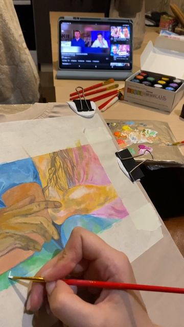 Роспись футболки