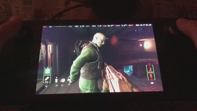 Alien: Rogue Incursion геймплей на Steam Deck LCD смотреть онлайн