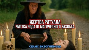 ЖЕРТВА РИТУАЛА ЧИСТКА РОДА ОТ МАГИЧЕСКОГО ЗАХВАТА